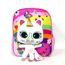 Hot Sale Cute 3D Animal Unicorn School Bag For Kids